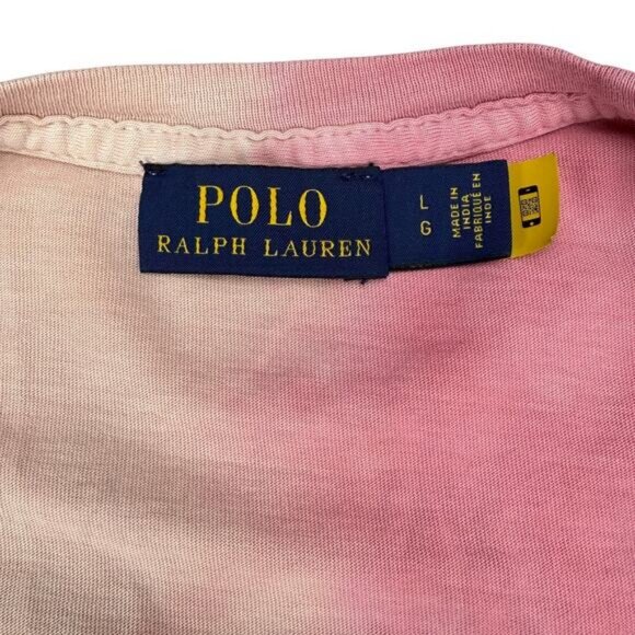 POLO Ralph Lauren Womens Tie-Dye Long Sleeve Size Large - Picture 4 of 5